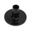 12Pcs Felt Cymbal Replacement Accessories for Hi Hat Clutch (Black) 11