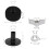 12Pcs Felt Cymbal Replacement Accessories for Hi Hat Clutch (Black) 10