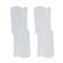 DIY Hangende Decoratie Harsvorm Set, Duurzame en Stevige Siliconen Bak voor Epoxy Gieten, Glad Binnenoppervlak, Herbruikbare Vorm, Transparant