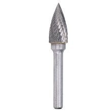 Double Cut Carbide Burr For Die Grinder, High Working Efficiency Burrs With Heat Treated YG8 Material Used In Tool Manufacturing Cylinder Head