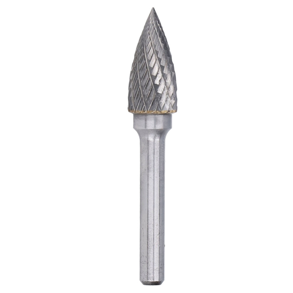 Double Cut Carbide Burr For Die Grinder, High Working Efficiency Burrs With Heat Treated Yg8 Material Used In Tool Manufacturing Cylinder Head 9138057857603