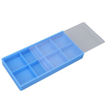 Plastic Watch Parts Storage Box Dust Proof Lid Compact Small Items Storage Tray For Watchmaker Repairing Tools And Accessories