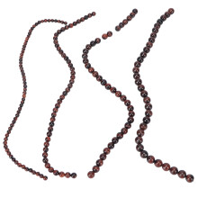 Natürliche rote Steinperlen für DIY-Schmuck 6mm-12mm