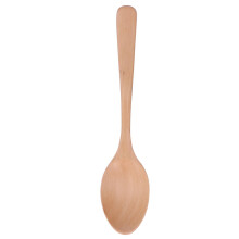 Holzlöffel zum Braten und Servieren aus natürlichem Buchenholz, hochwertiges Küchenutensil aus Buchenholz – japanisches, schlichtes Design