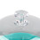 Watch Movement Dust Cover Storage Box, 6 Grids, Plastic, 103mm 10