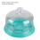 Watch Movement Dust Cover Storage Box, 6 Grids, Plastic, 103mm 7