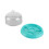 Watch Movement Dust Cover Storage Box, 6 Grids, Plastic, 103mm 11