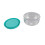 Watch Movement Dust Cover Storage Box, 6 Grids, Plastic, 103mm 16
