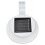 Waterproof Solar Gutter Lights 3 LEDs, 12x6cm, White 12