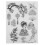 Σφραγίδα Scrapbooking Clear με σχέδιο σταγόνας νερού, επαναχρησιμοποιήσιμη σφραγίδα 1
