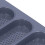 Silicone-Baguette-Form mit 4 Rippen, Hellgrau, 33,4x23,5 cm 4