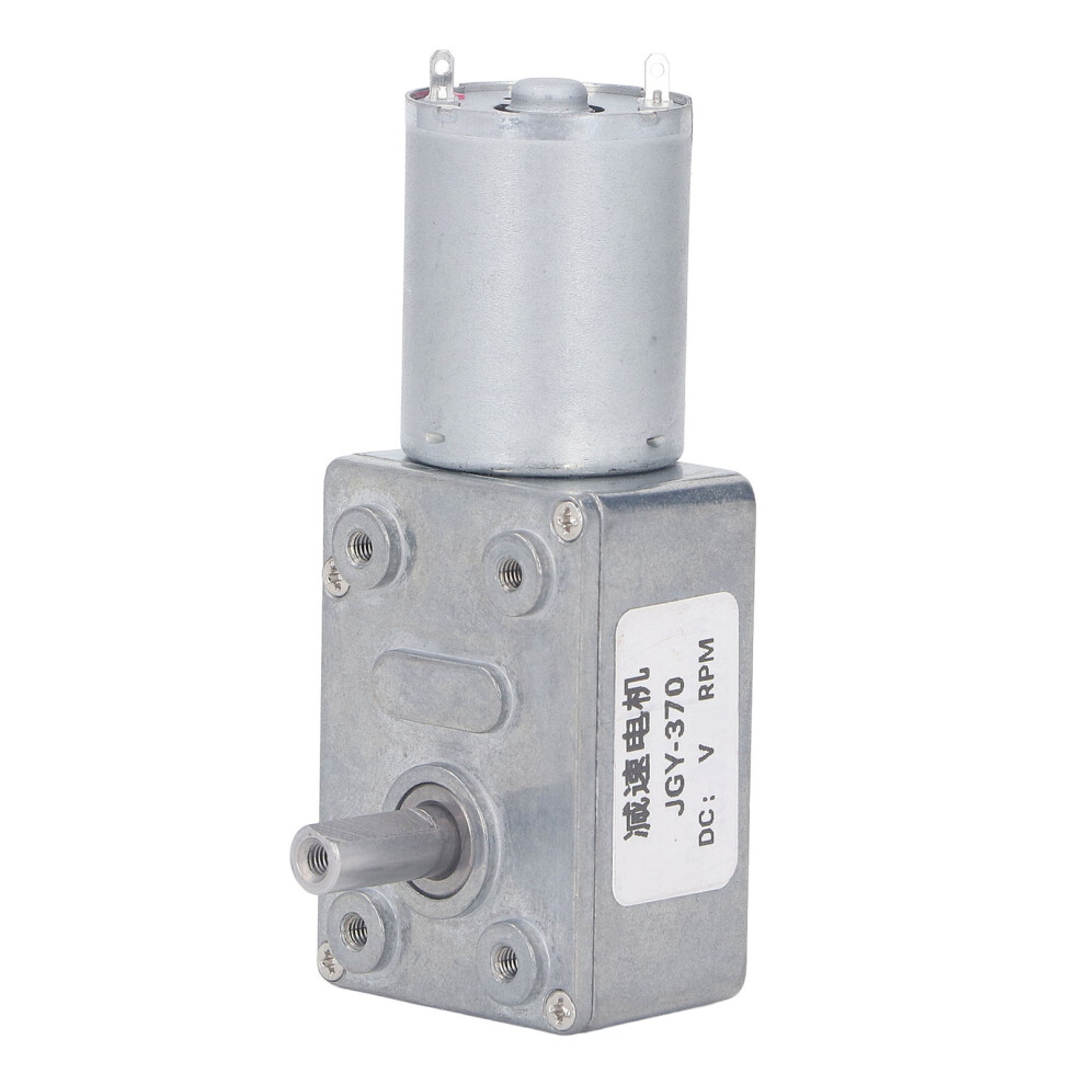 12V Dc Geared Motor 4Â25Kg.cm 8Rpm Zinc Alloy Single Shaft 7601376195470