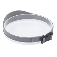 Guide en silicone pour coupe de cheveux pour hommes et garçons, design incurvé respirant, gris