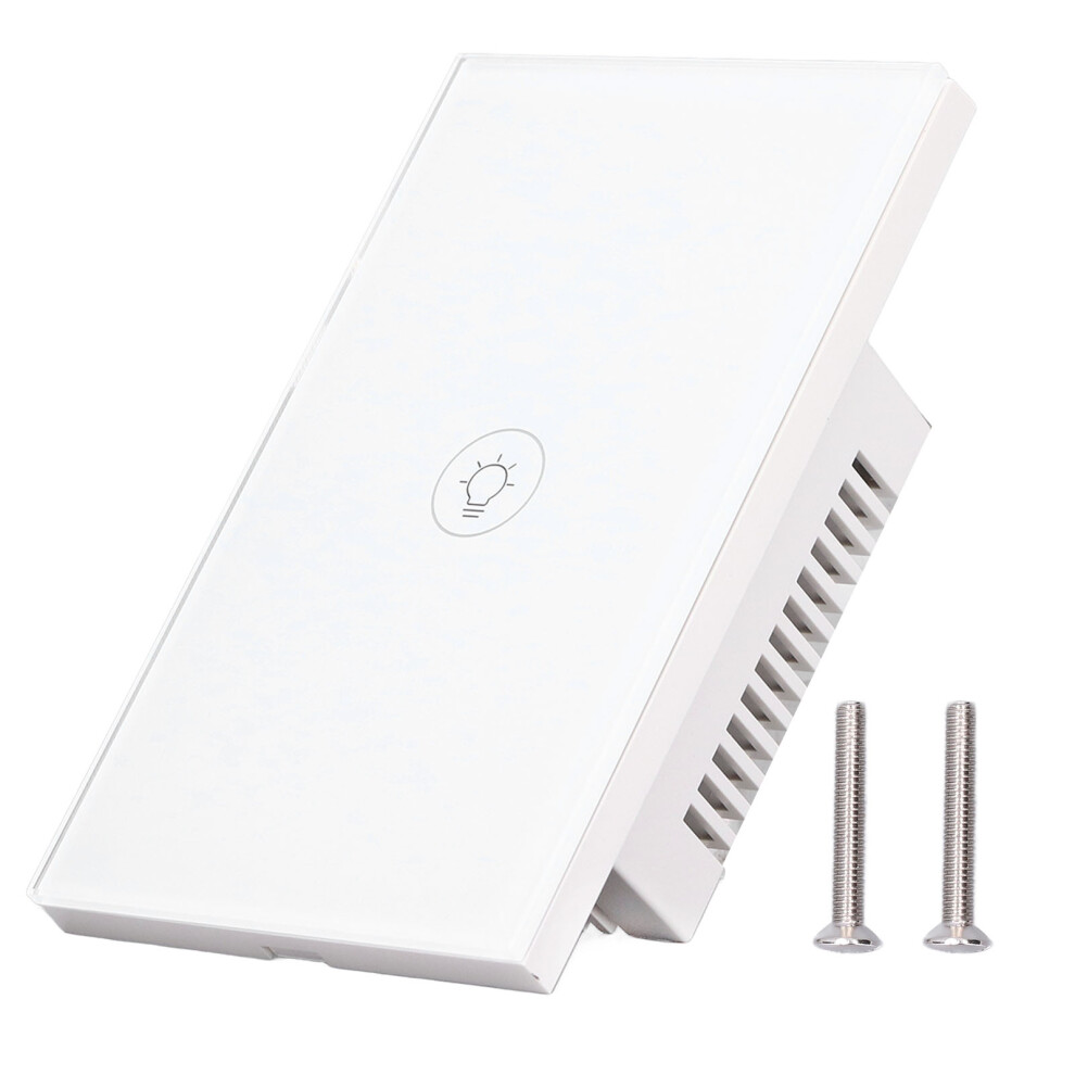 Wifi Enabled Smart Light Switch With Touch Panel Voice Control App Scheduling For Home Automation Compatible With Alexa Google Assistant 9464372506972