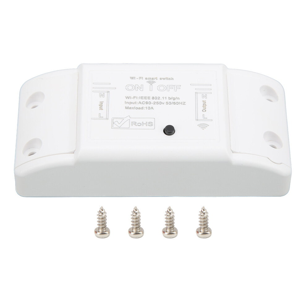 Wifi Smart Switch 90Â250V 10A Voice Control & Timing For Home Appliances 6921376201423