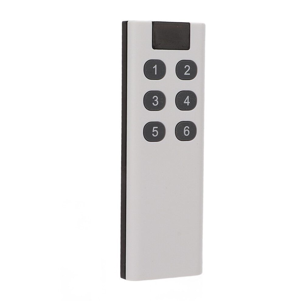 433Mhz Remote Control 6 Keys, 100M Range, Abs & Silicone, 12V23a Battery 9411383262397