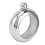 Unique 100ml Bangle Flask - Stainless Steel for Parties 2.75in Inner Size 1