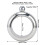 Unique 100ml Bangle Flask - Stainless Steel for Parties 2.75in Inner Size 12