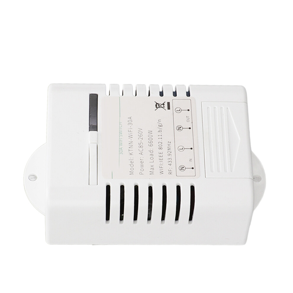 Wifi Voice Control Smart Switch For Ac 85V-260V With Real Time Feedback & Timer 6951376202243
