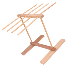 Faltbarer Holz-Nudeltrockner 39,2 x 22 x 30 cm Buche
