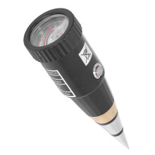 2-in-1 Bodenfeuchtigkeits- und pH-Messgerät, ABS & Edelstahl, pH 3-8