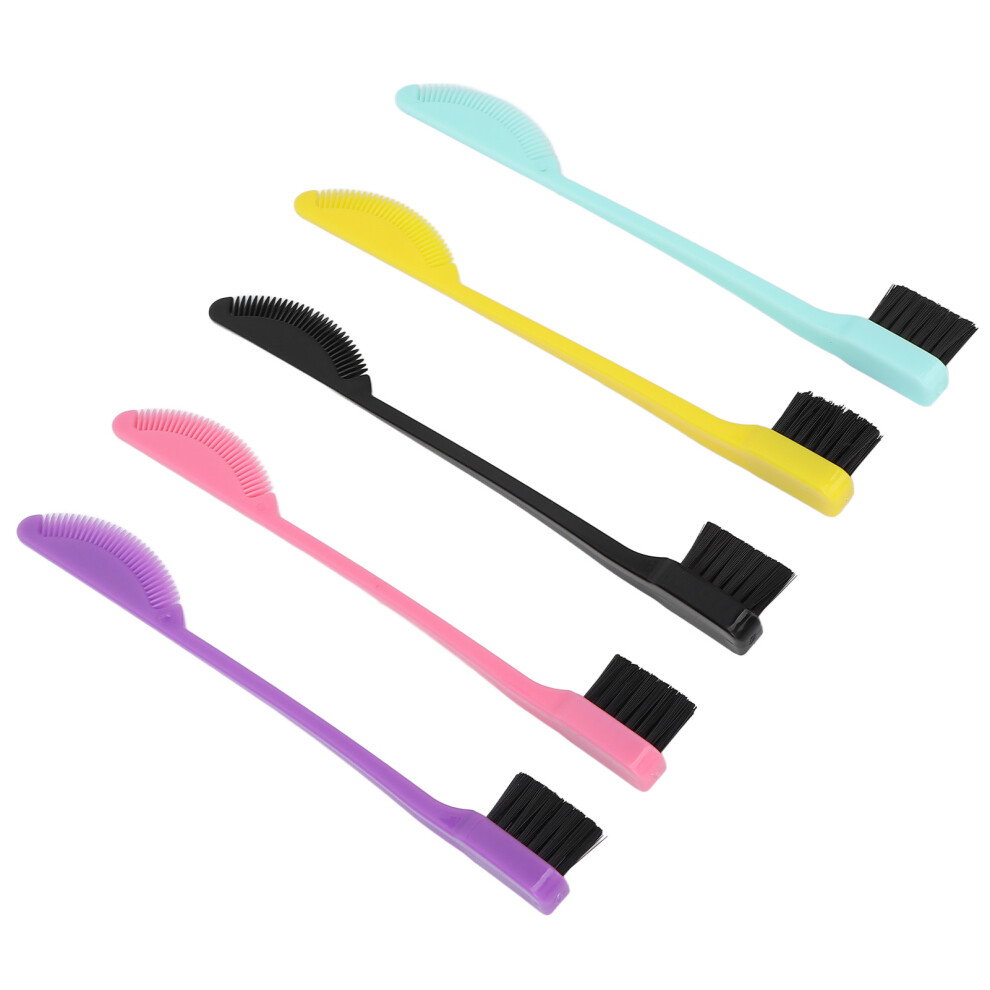 Dual Edge Brush Comb 2 in 1, 18x2.5cm, for Eyebrows & Lashes