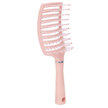 Pink Vented Paddle Hair Brush for Men Women Thick Straight Hair Taming
