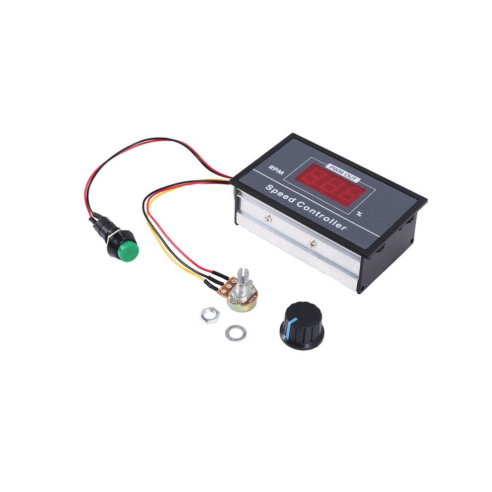 Pwm Motor Speed Controller With Digital Display 30A Pwm Adjustable Speed Stepless Regulator 6032906963251