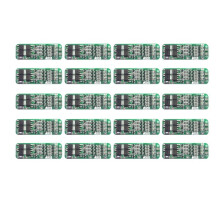 20PCS 3S 20A Lithium Battery 18650 Charger PCB BMS Protection Board 18650 Li-Ion Battery Charging Module 11.1V 12V 12.6V