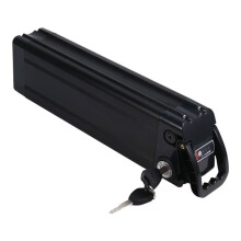 Electric E Bike Bicycle 18650 Battery Box Case Cover 48V Empty Silver Fish Ebike Aluminum Housing Accessories