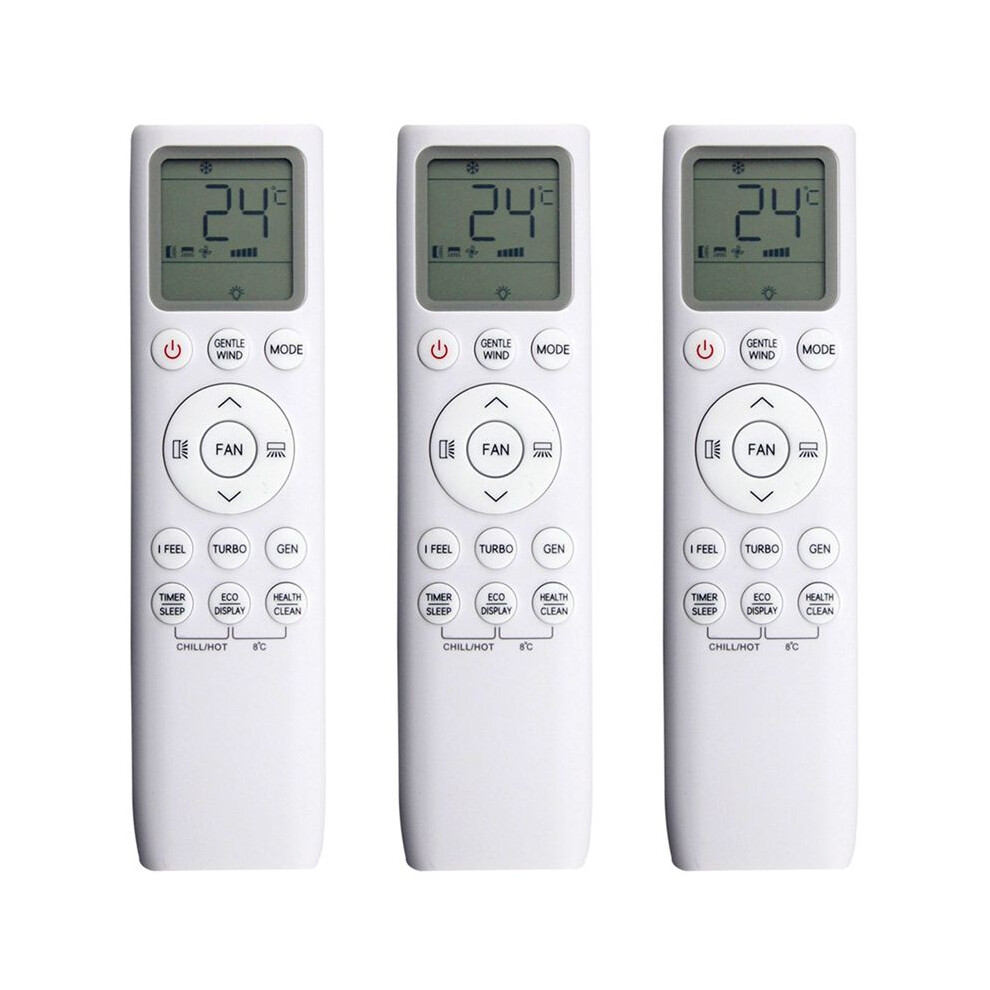 3X Air Conditioner For Tcl Remote Control A/C Remote Fahrenheit Celsius Convert Cool And Heat 002383 6033488686392