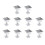 10Pcs Solar Clamp Adjustable Solar Panel Bracket Clamp Wide Photovoltaic Support for Solar Panel System 35mm 1