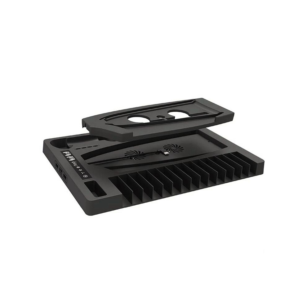 Cooling Dock For Ps5 Slim Cooling Dock Charging Dock With Disk Organizer Handle Charger Headphone Holder Light 6032011228009