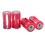 10pcs Parallel Battery Adapter Battery Holders Reusable Rustproof Convenient AAA to C Size Converter 6