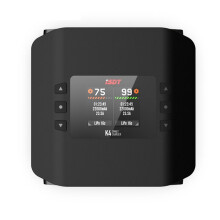 ISDT Chargeur de Batterie Lipo Double Canal K4, AC 400 W/ 600 W, 20 A, 1-8 S LiPo/PB/LiHv/NiMH/Cd, Idéal pour les Jouets Télécommandés, Prise UK.