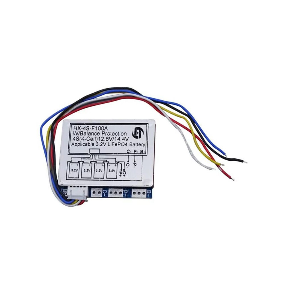 Bms 4S 100A 12.8V Lithium Lifepo4 Battery Protection Board With Balance Function Professional Lifepo4 Bms Equalizer 4712060425995