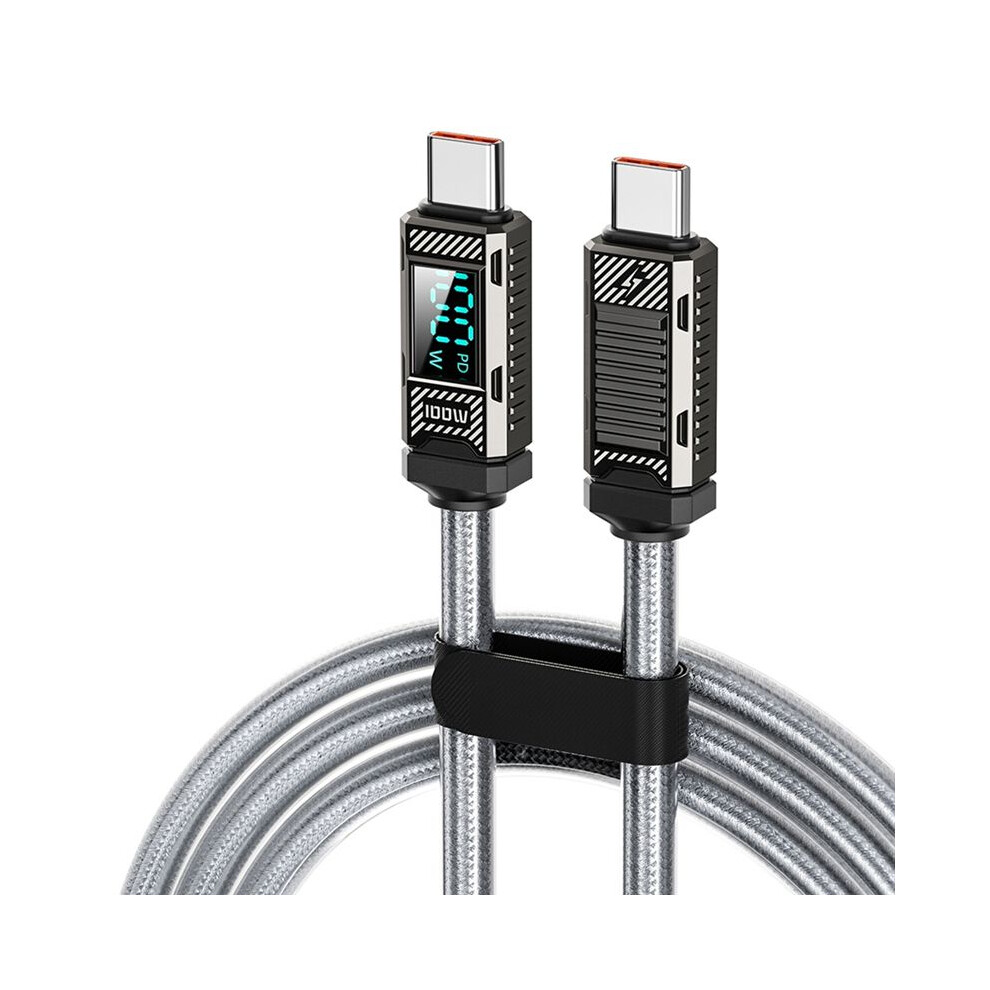 Usb C To Type C Cable For 16 15 Pro Max Led Pd100w Charger Wire For C Type Data Cord Black 4711042946329