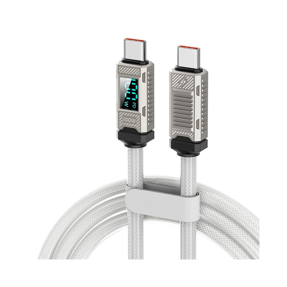 Usb C To Type C Cable For 16 15 Pro Max Led Pd100w Charger Wire For C Type Data Cord White 6032982846202
