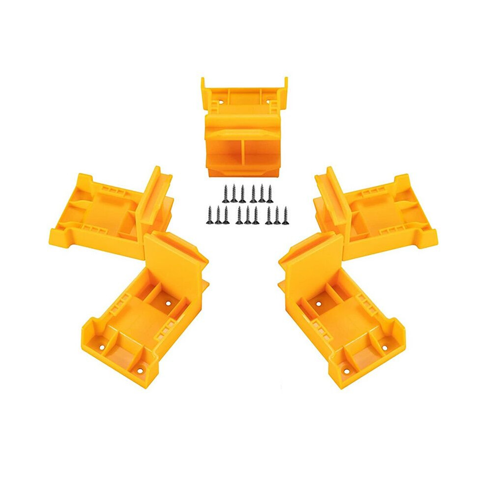 5Pcs 2-In-1 Tool Hanger Dock - Wall-Mounted Battery Holder For 14.4V-20V For 18V Batteries C 4713617401608