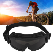 Explosion Proof Outdoor Goggles with Interchangeable Lenses, Black