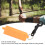 Silicone Arrow Puller Keychain Archery Target Remover Gripper Orange 3