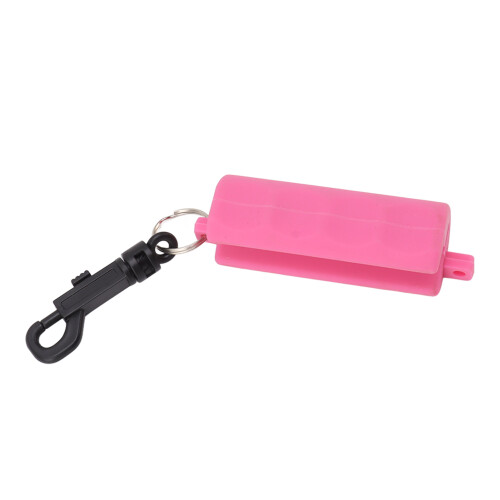 Attrape-flèche en silicone avec porte-clés - Violet, 10,8x3cm, léger