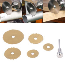 6-Stück HSS-Gurtbandsägeblatt-Set zum Metallzuschnitt, 44 mm bis 22 mm