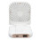 Portable Handheld Neck Fan, 3.7V 3000mAh, Foldable, USB Charging, White 15