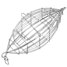 Edelstahl-Fischköderkäfig Karpfenfalle Füttererhalter, klein S