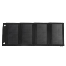 5V 10W Wasserdichtes faltbares Solarmodul USB-Ladegerät, Nylon, 4 Falten