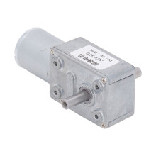 Umkehrbarer Schneckenradmotor 25kg·cm 12mm Wellenlänge Selbstklebend 6V 10U/min für Waschmaschine