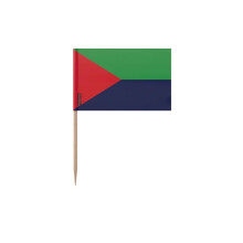 Palillos Drapeau Martinique - 12 cm - 100 piezas