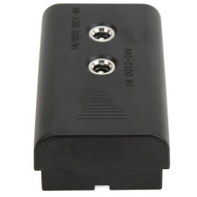 Dummy-Batterie mit DC-Bogenkabel 7,4 V/3 A für LED-Leuchten