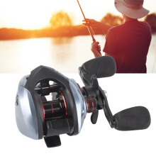 DW200 Vollmetall Wire Cup Baitcasting Rolle 7,2:1 18+1BB Rot